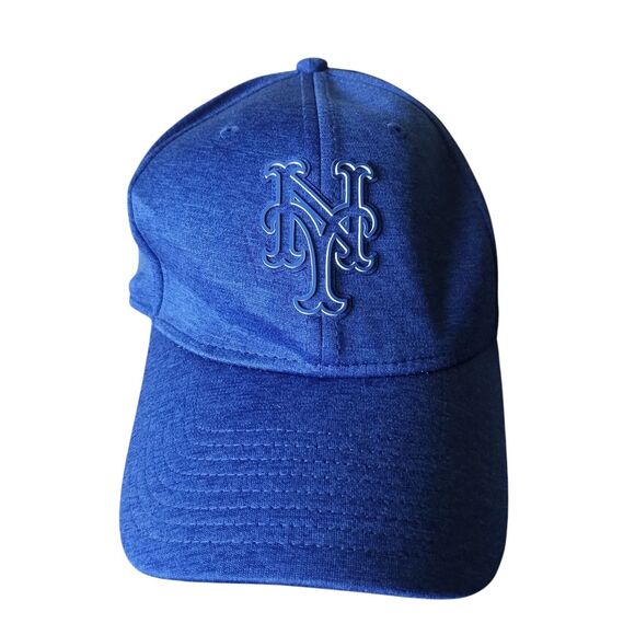 New York Mets New Era 39thirty M / L Blue Fitted Hat / Cap - Picture 1 of 5
